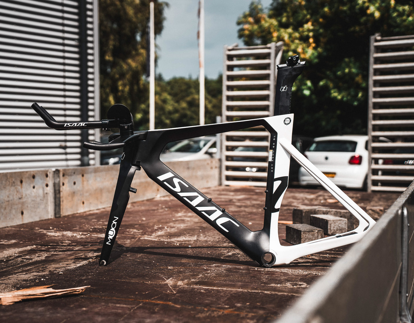 ISAAC MUON TT Tijdrit frame frameset 54 NIEUW