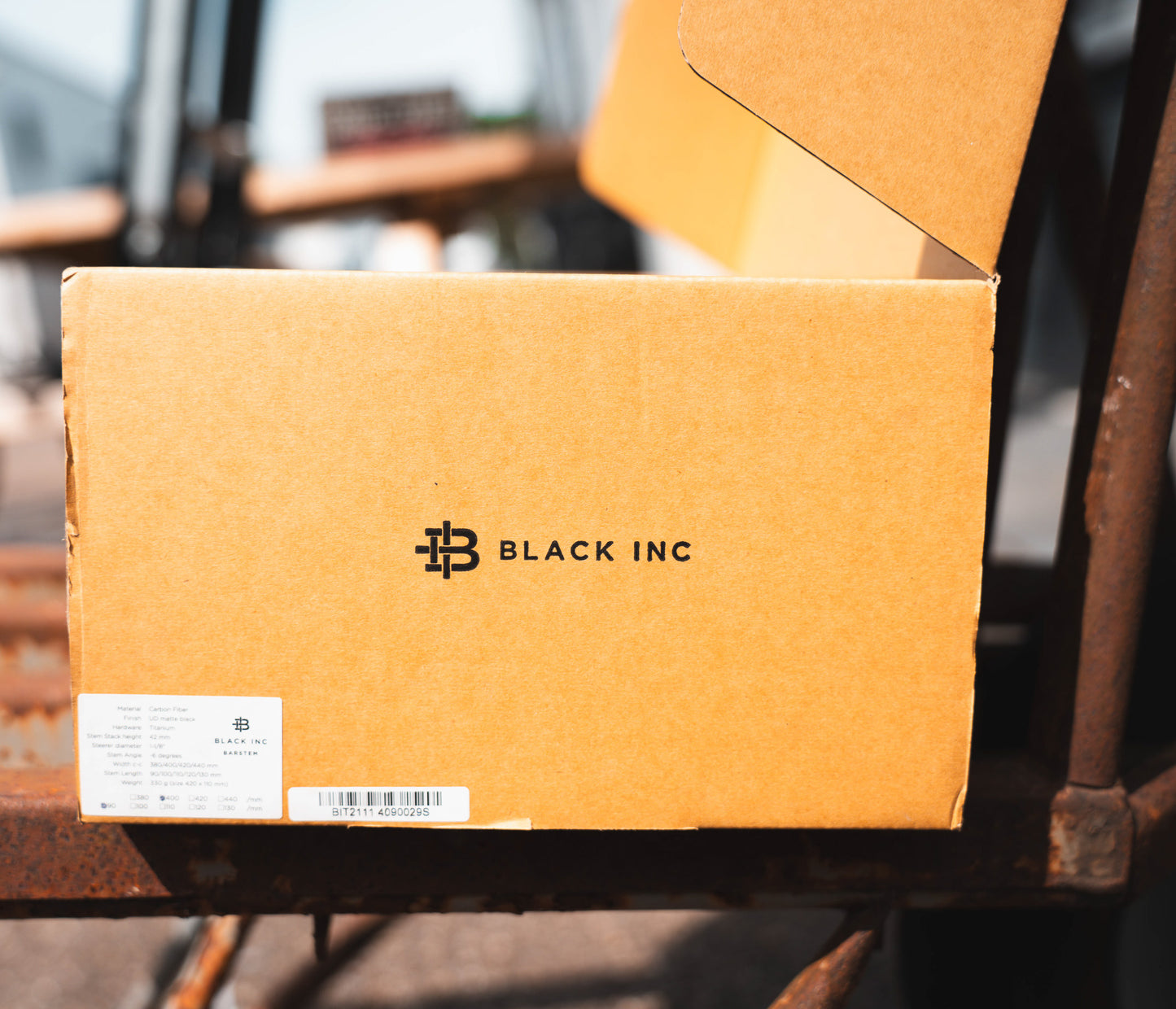 Black inc carbon cockpit stuur stuurpen NIEUW