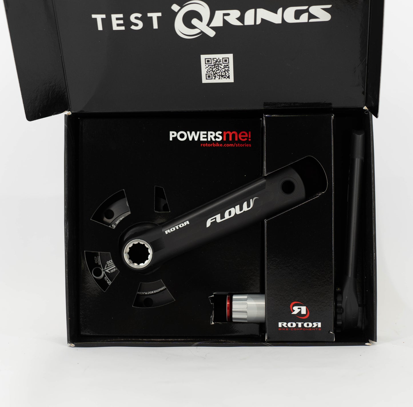 ROTOR Flow crankstel racefiets