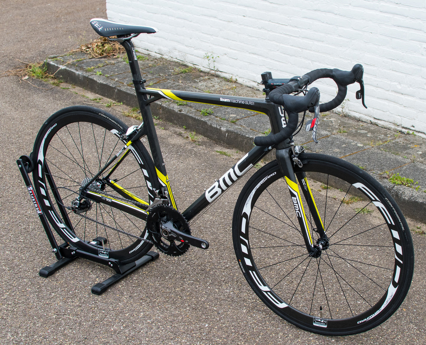 BMC Teammachine SLR01 55 carbon racefiets Sram Red 22 FFWD