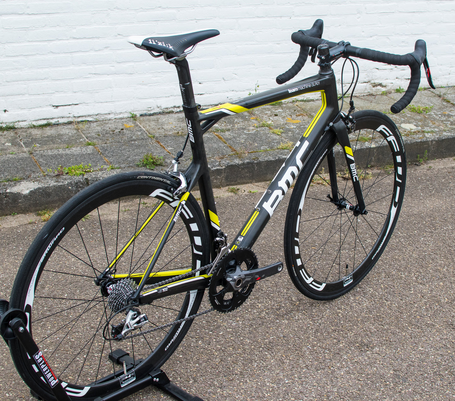BMC Teammachine SLR01 55 carbon racefiets Sram Red 22 FFWD