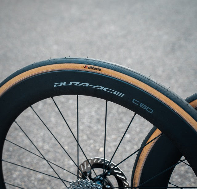 Shimano Dura Ace C60 Cassette Disc en banden Carbon wielset