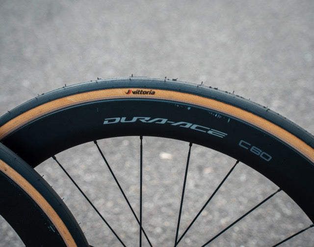 Shimano Dura Ace C60 Cassette Disc en banden Carbon wielset
