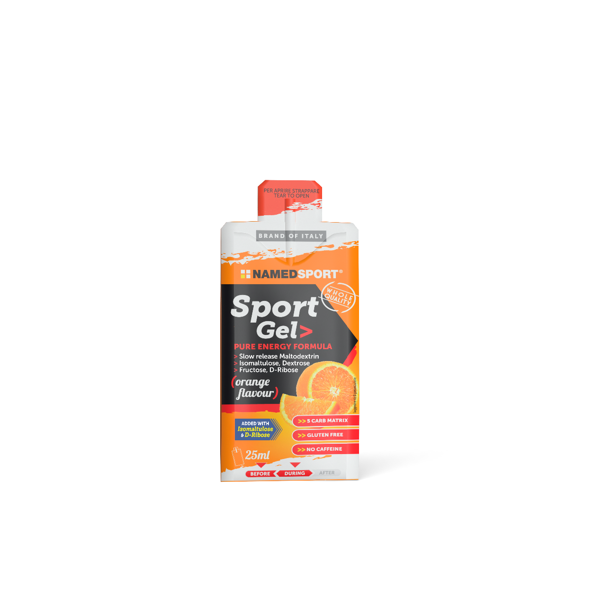 Sport Gel - Pure energy formule Sinasappelsmaak