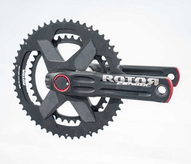 ROTOR 2inpower crankset met vermogensmeter powermeter dubbel