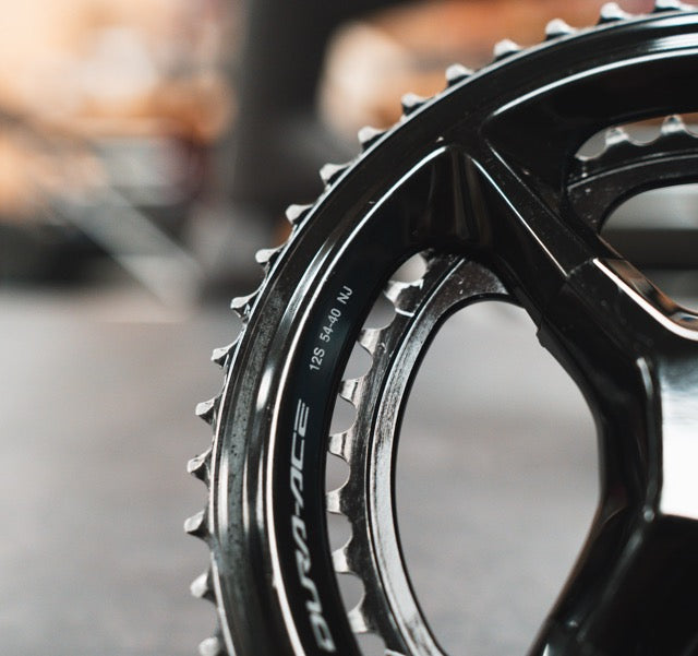 Shimano Dura Ace 12 sp Crankset Gebruikt 175mm