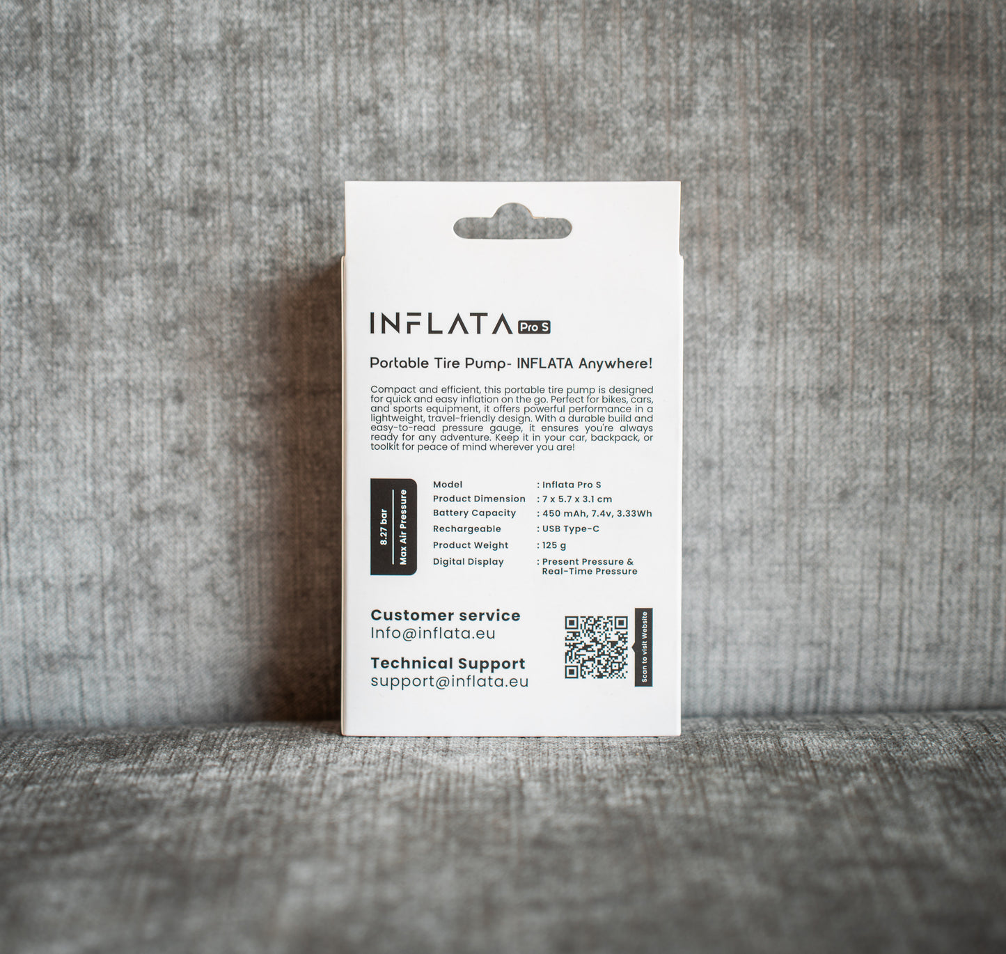 Inflata Pro S Elektrische fietspomp