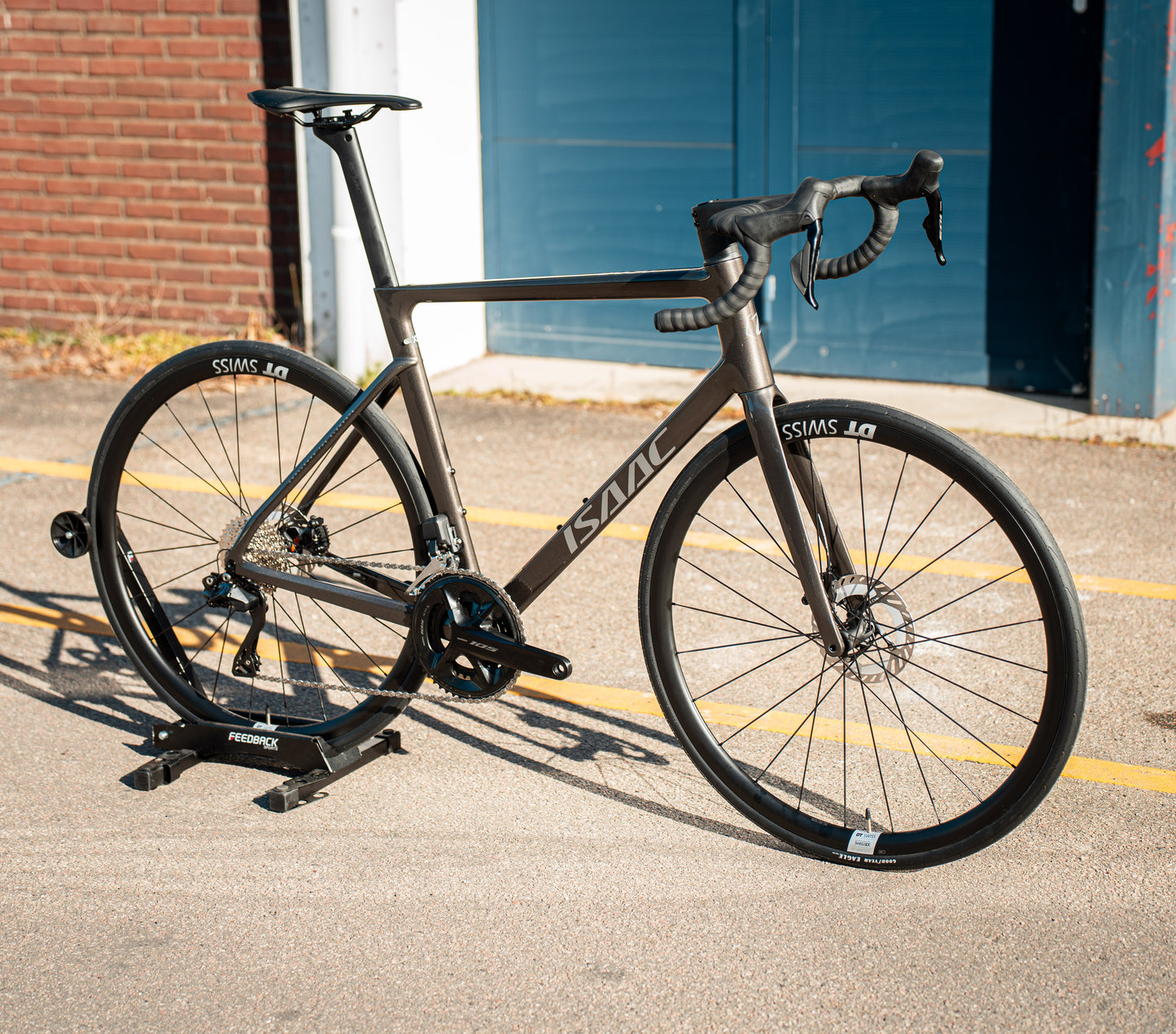 Isaac Boson 105 DI2 XL DT Swiss Good Year Carbon Racefiets