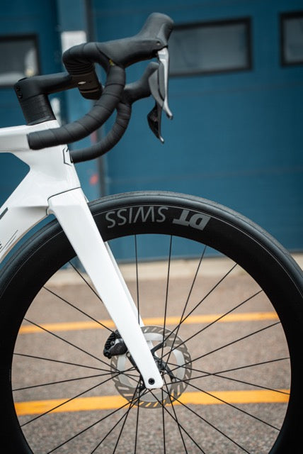 Isaac Meson Mineral White Ultegra DI2 M Carbon Racefiets NIEUW