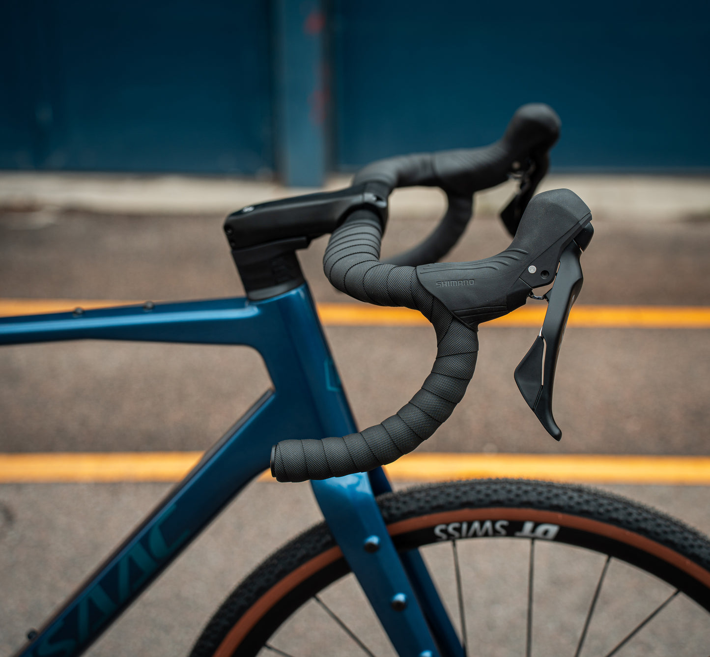 Isaac Kaon Blauw GRX 12 sp NIEUW Carbon Gravelbike
