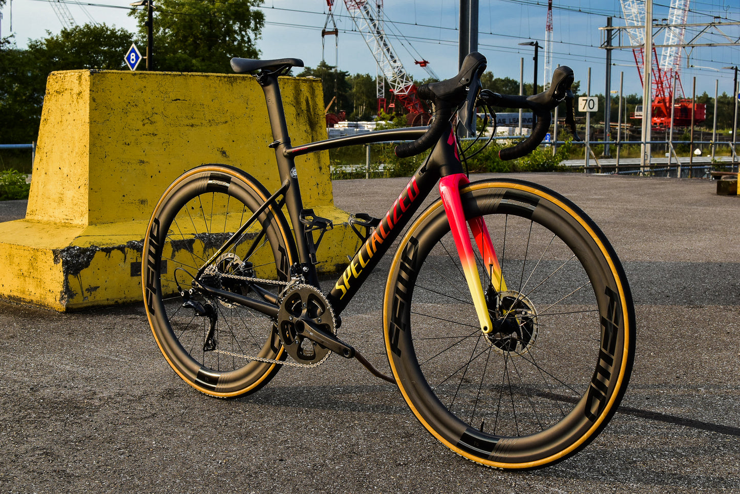 Specialized Allez Sprint Disc 54 FFWD racefiets s-works