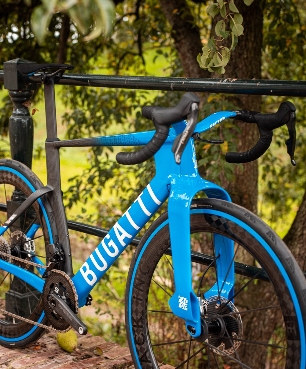 Bugatti Factor ONE SRAM Red AXS Black INC Limited Edition 58 Carbon Road Bike