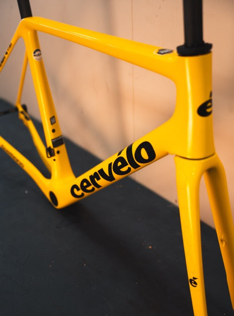 Cervélo R5 Frameset Maat 56 Tour de France Geel Jumbo-Visma
