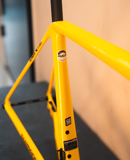 Cervélo R5 Frameset Maat 56 Tour de France Geel Jumbo-Visma