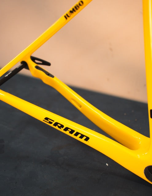 Cervélo R5 Frameset Maat 54 Tour de France Geel Jumbo-Visma