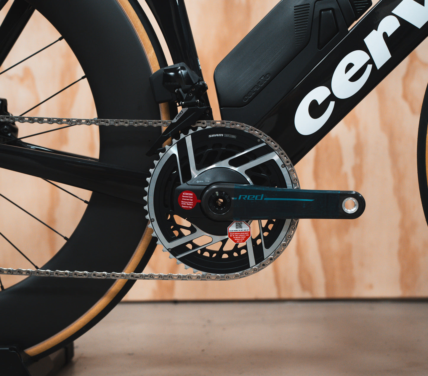 Cervelo P5 SRAM Red AXS Reserve Meerdere Maten Carbon Triathlon fiets Tijdritfiets