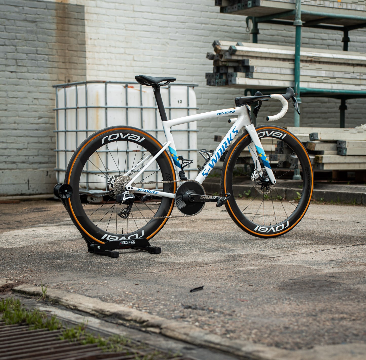 S-Works Tarmac SL8 SRAM Red AXS  52 Europees Kampioen Fiets Ex Pro Carbon Racefiets