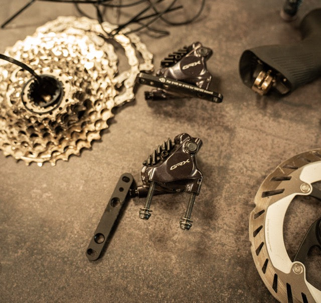 Shimano GRX DI2 825 12 speed Groepset Gravel ZGAN