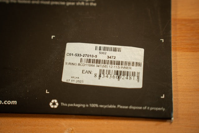 Rotor 34T Kettingblad 110 x 4BCD NIEUW Deal