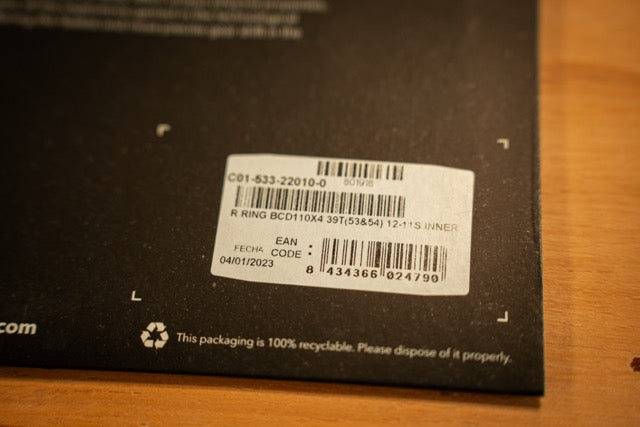 Rotor 39T Kettingblad 110 x 4BCD NIEUW Deal