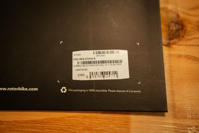 Rotor 54T Kettingblad 110 x 4BCD NIEUW Deal