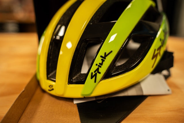 Spiuk Profit Yellow/Green Racefiets Helm NIEUW Deal