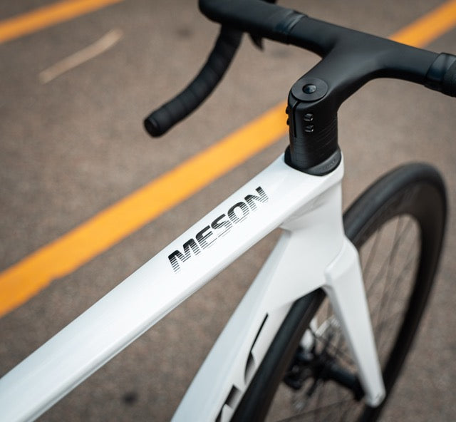 Isaac Meson Mineral White Ultegra DI2 M Carbon Racefiets NIEUW