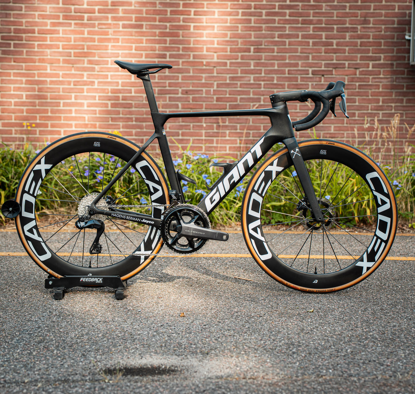 Giant Propel Ultegra Di2 Cadex Carbon Powermeter 54 Carbon Racefiets