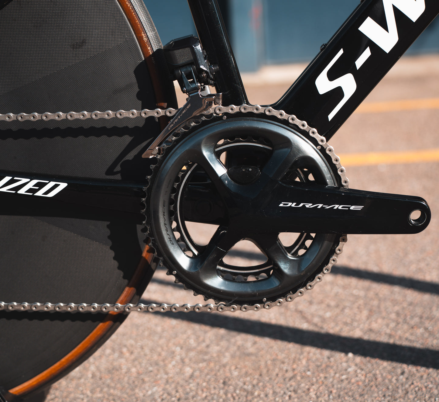 S-Works Shiv TT Shimano Dura Ace Roval S Carbon Tijdritfiets
