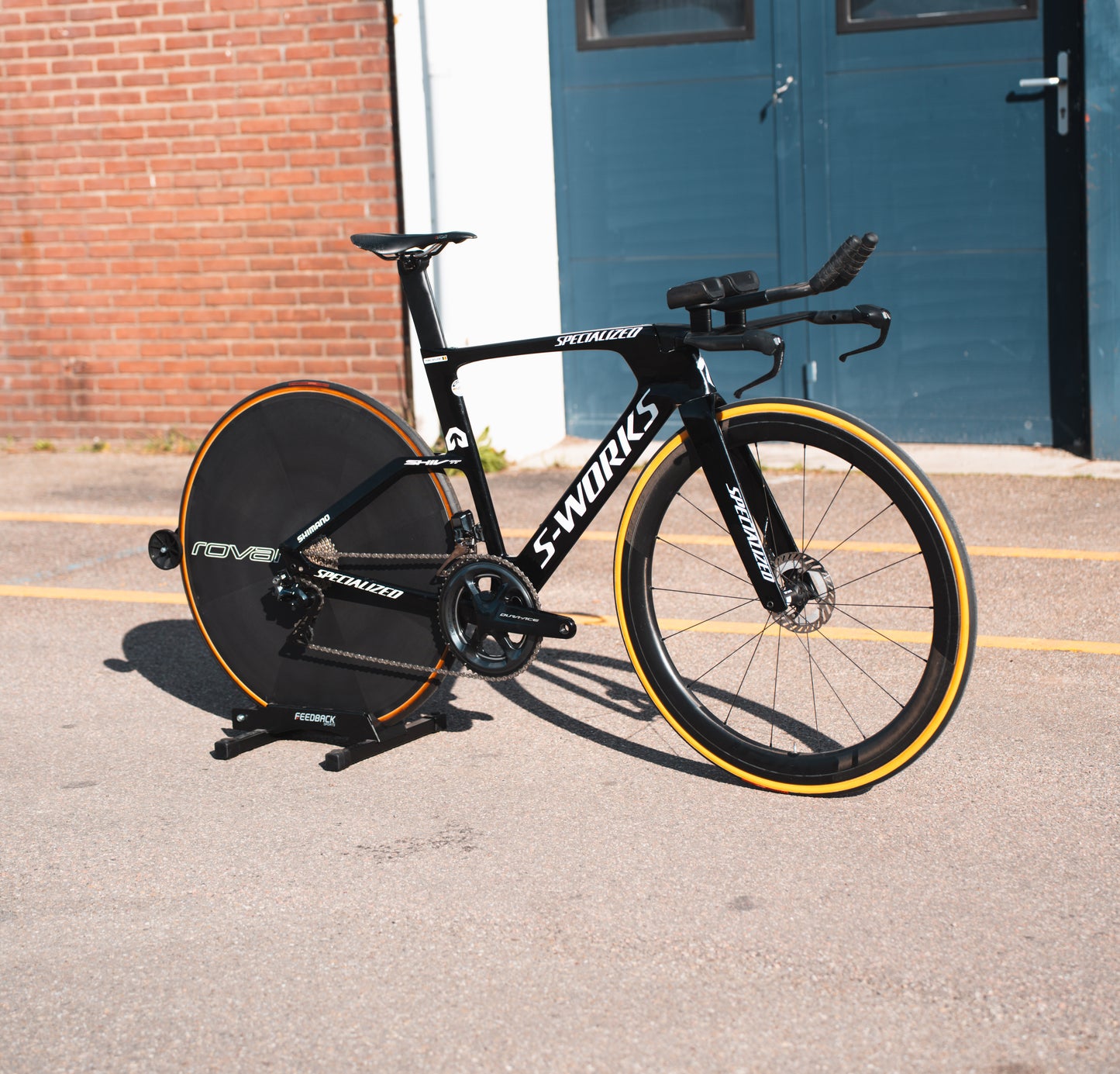 S-Works Shiv TT Shimano Dura Ace DI2 Roval XS Carbon Tijdritfiets