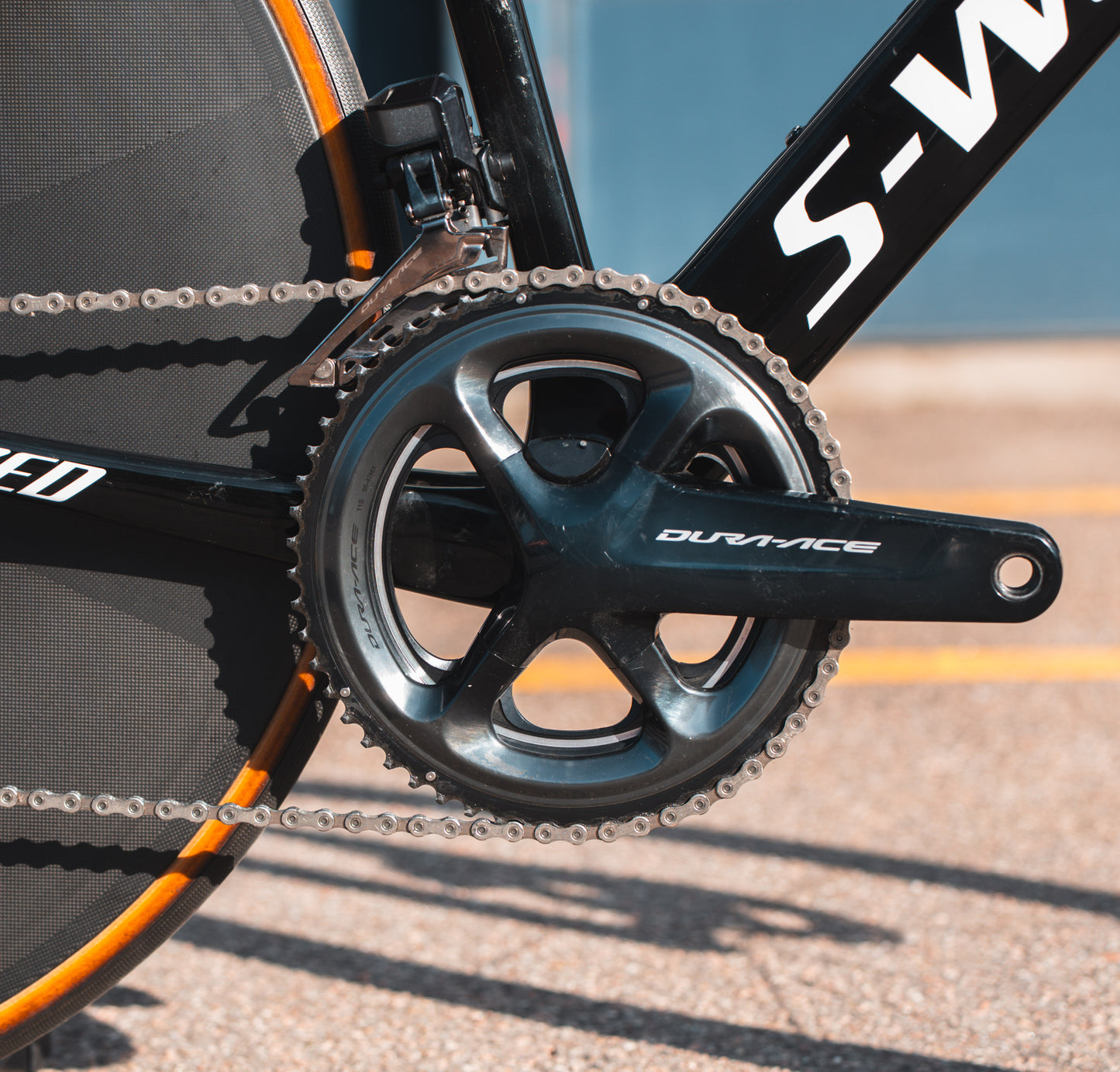 S-Works Shiv TT Shimano Dura Ace DI2 Roval XS Carbon Tijdritfiets