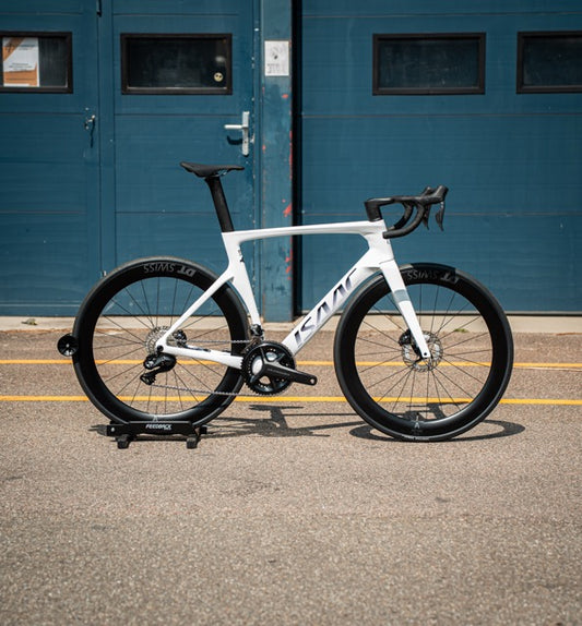 Isaac Meson Mineral White Ultegra DI2 L Carbon Racefiets NIEUW
