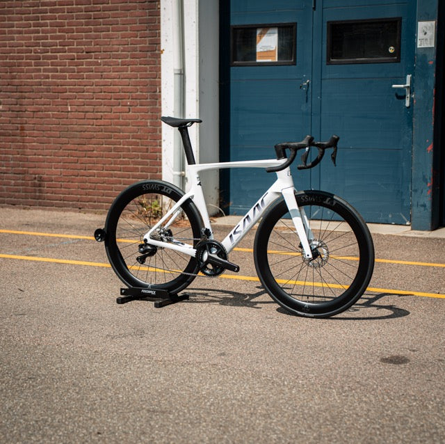 Isaac Meson Mineral White Ultegra DI2 L Carbon Racefiets NIEUW