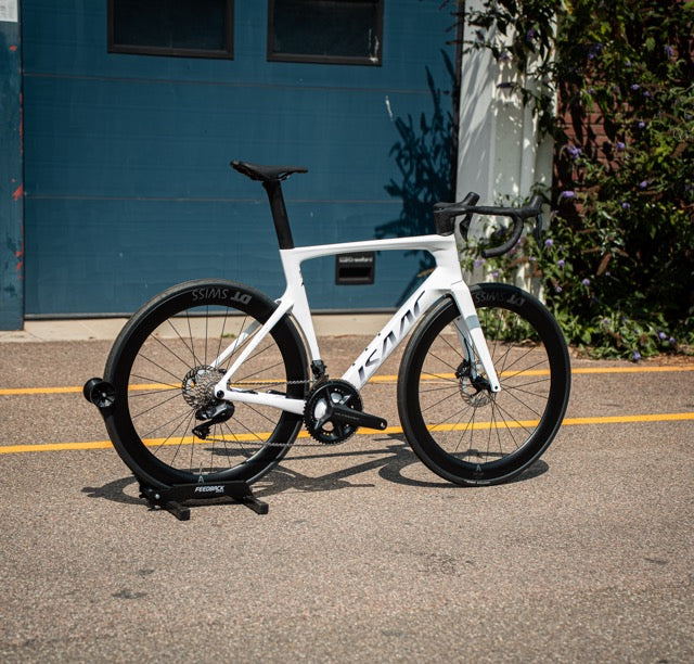 Isaac Meson Mineral White Ultegra DI2 L Carbon Racefiets NIEUW