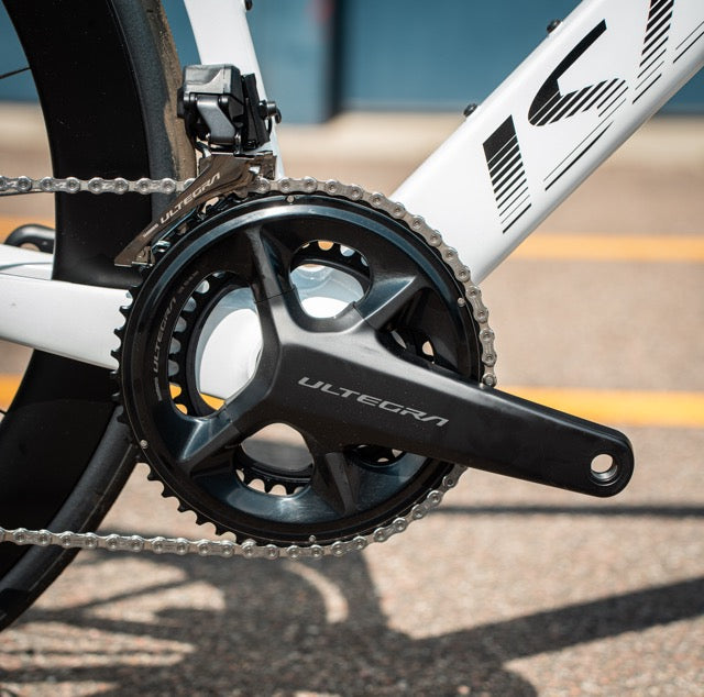 Isaac Meson Mineral White Ultegra DI2 L Carbon Racefiets NIEUW