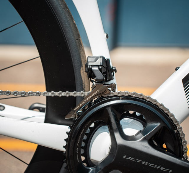 Isaac Meson Mineral White Ultegra DI2 L Carbon Racefiets NIEUW