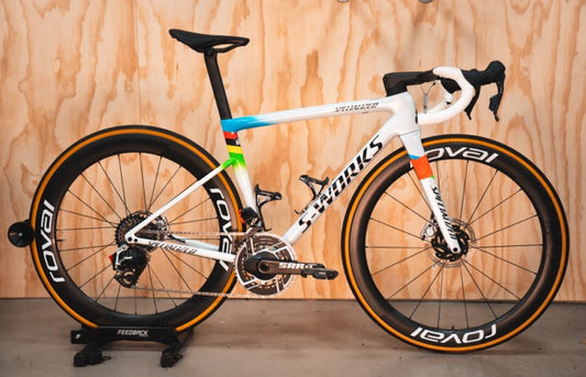 S-Works Tarmac SL8 SRAM Red AXS  52 Wereld Kampioen Fiets Ex Pro Carbon Racefiets