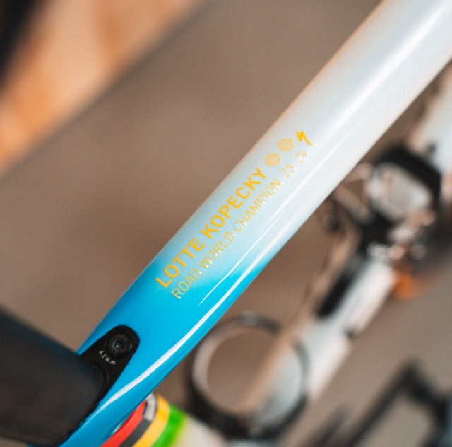 S-Works Tarmac SL8 SRAM Red AXS  52 Wereld Kampioen Fiets Ex Pro Carbon Racefiets