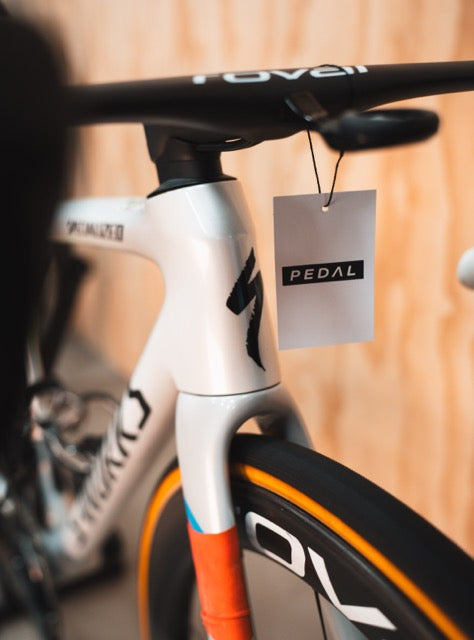 S-Works Tarmac SL8 SRAM Red AXS  52 Wereld Kampioen Fiets Ex Pro Carbon Racefiets