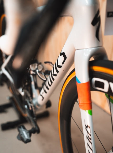 S-Works Tarmac SL8 SRAM Red AXS  52 Wereld Kampioen Fiets Ex Pro Carbon Racefiets