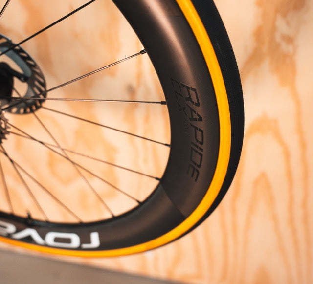 Roval Rapide CLX 2 Wit carbon wielset disc 180 S-Works