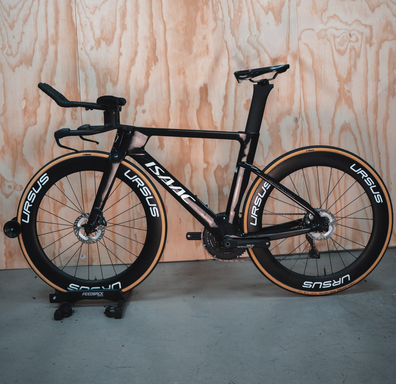 Isaac TT Disc M Shimano Dura Ace 12 sp Ursus Carbon Triatlonfiets Tijdrifiets