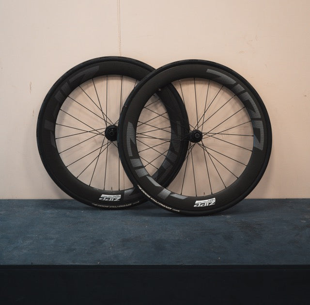 Zipp Firecrest 404 Carbon Wielset Gebruikt